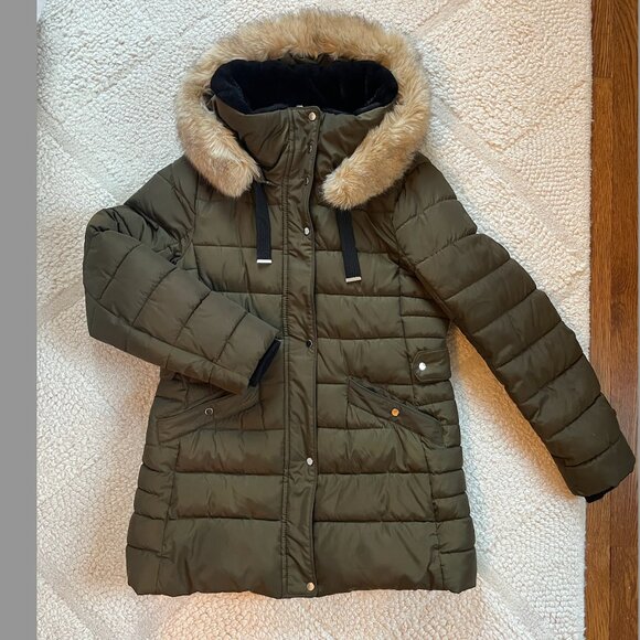 Zara Mid-length Coat with 3 ways to Wear - Picture 1 of 9